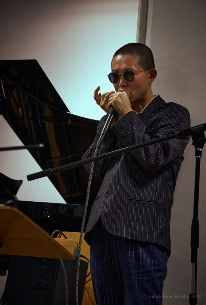 Mundharmonika bei der Jam Session im Kons