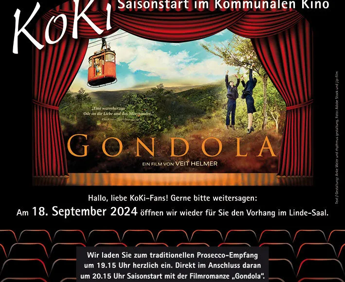 "Gondola" Saison-Eröffnungsposter