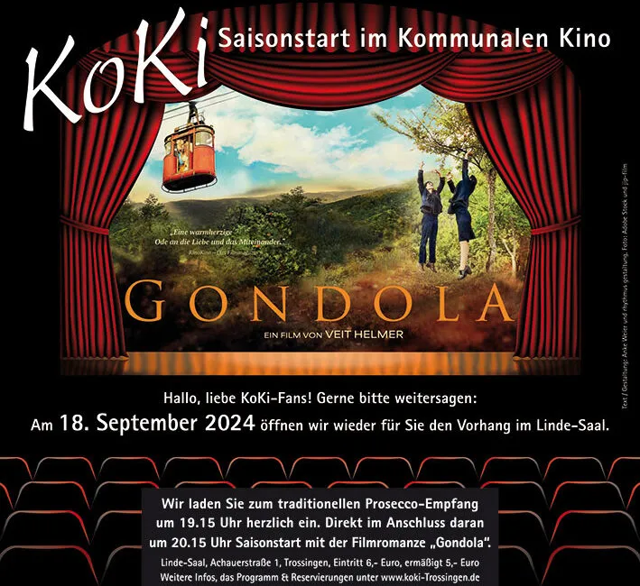 "Gondola" Saison-Eröffnungsposter