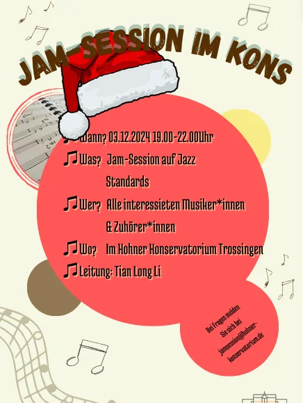 Jam-Dezember-Plakat Jam-Dezember-Plakat