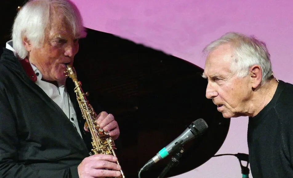 Frank Lettenewitsch, Lesung Bernd Konrad, Saxophon