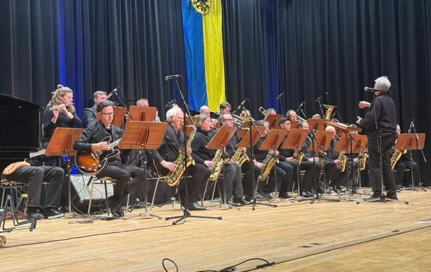 Das "smart-kick-team" der Stadtkapelle.