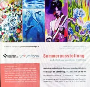 Die Sommerausstellung des Kunstvereins findet im Bettenhaus „traumform“ statt. Bild: Kunstverein